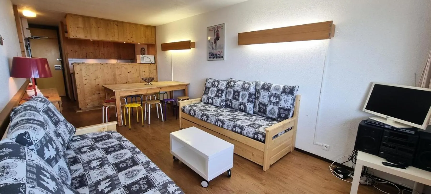 Residence Diamant - 3 Pieces Pour 7 Personnes 361 La Plagne Lägenhet